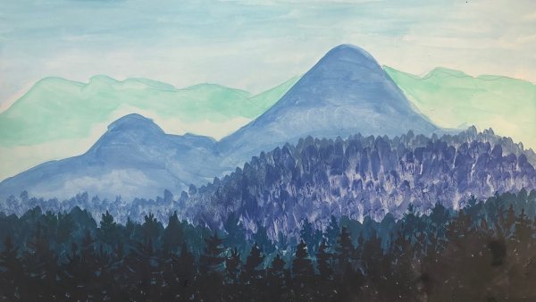 Воздушная перспектива перспектива