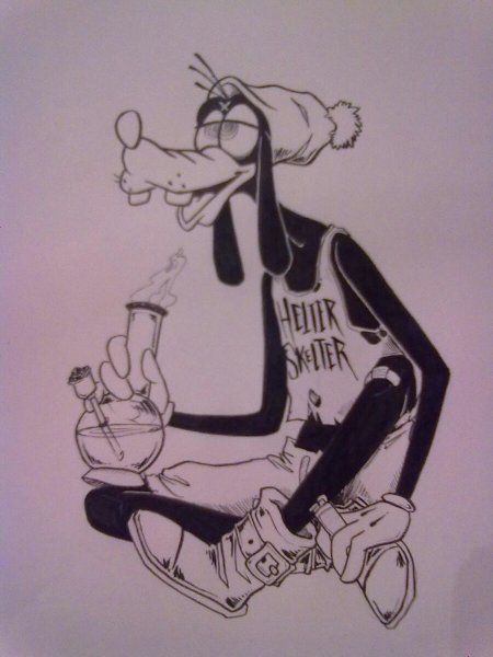 Рисунки с бонгом