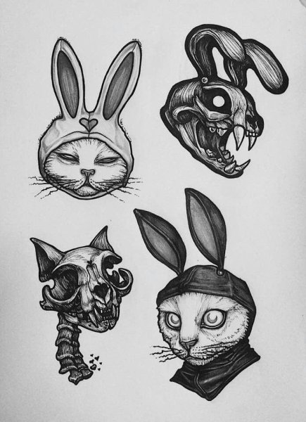 Прикольные тату эскизы