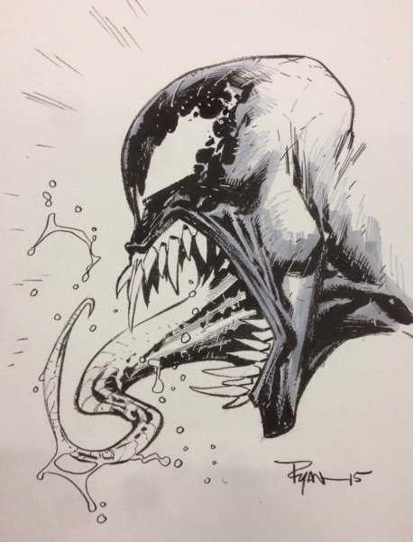 Веном набросок