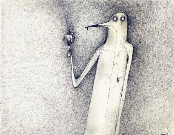 Странные рисунки карандашом