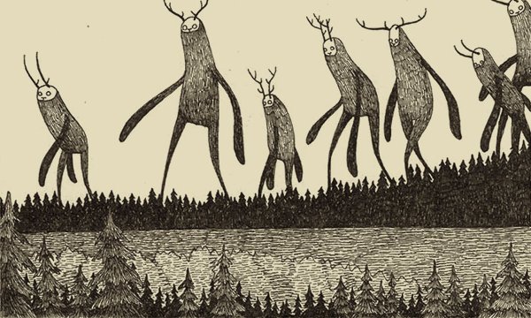 Странные существа иллюстрации