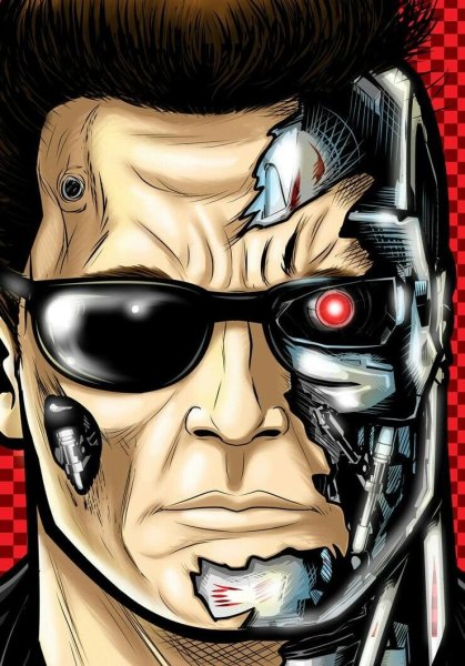 Рисунок Терминатора т 800