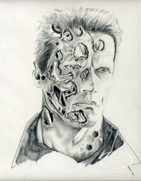 Терминатор карандашом