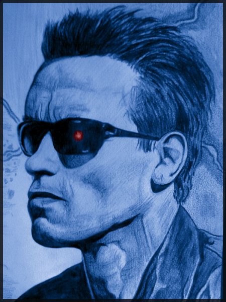 Терминатор Шварценеггер арт