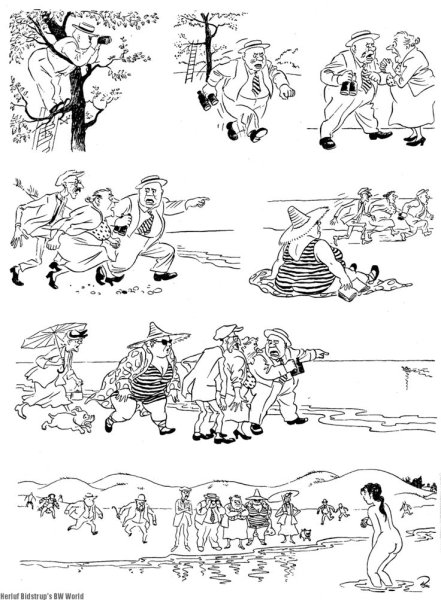 Карикатурист Херлуф Бидструп