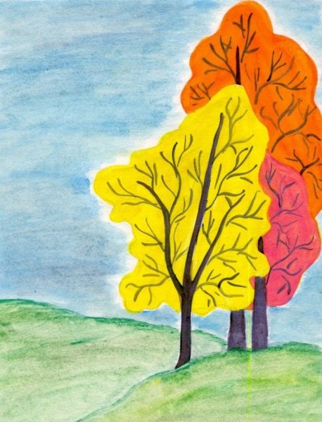 Рисунок осень