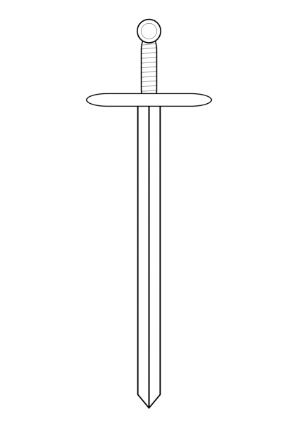 Нарисовать меч