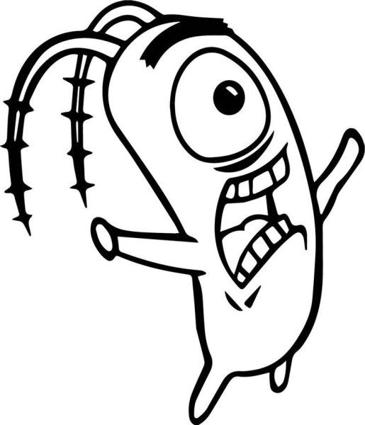 Мистер Крабс и планктон