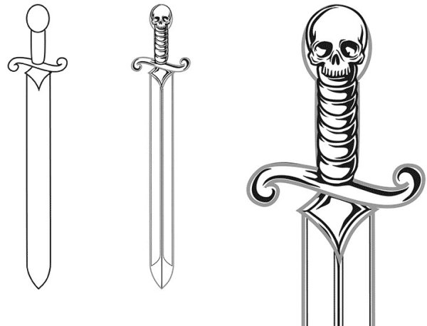 Меч для рисования