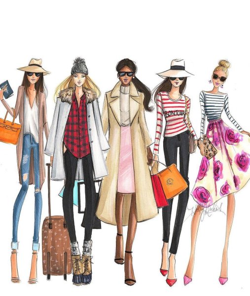 Стильные рисунки