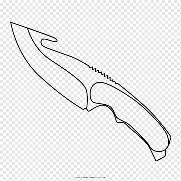 Раскраски КС го ножи керамбит