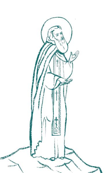 Прорись преп Сергий Радонежский