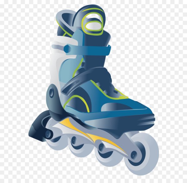 Роликовые коньки вектор