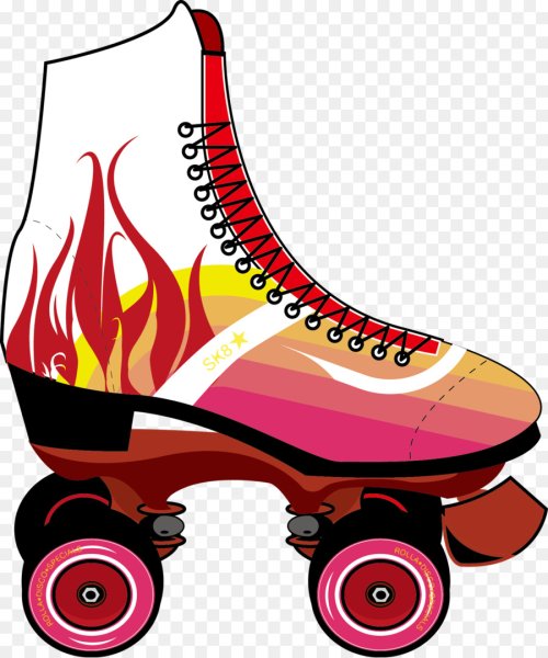 Роликовые коньки раскраска