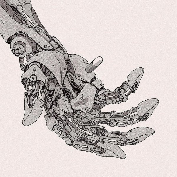Механическая рука арт