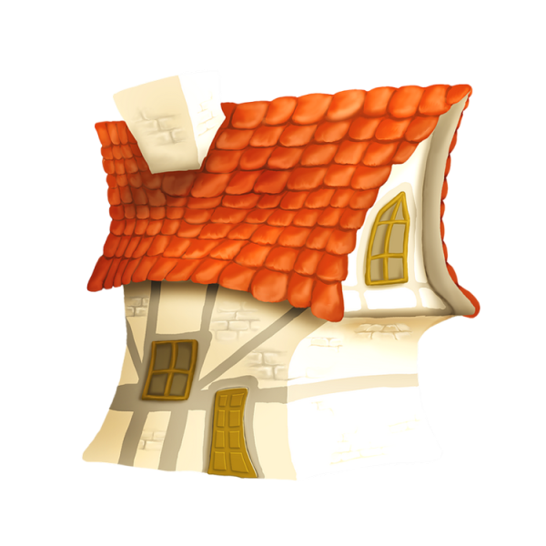 Крыша сказочного домика