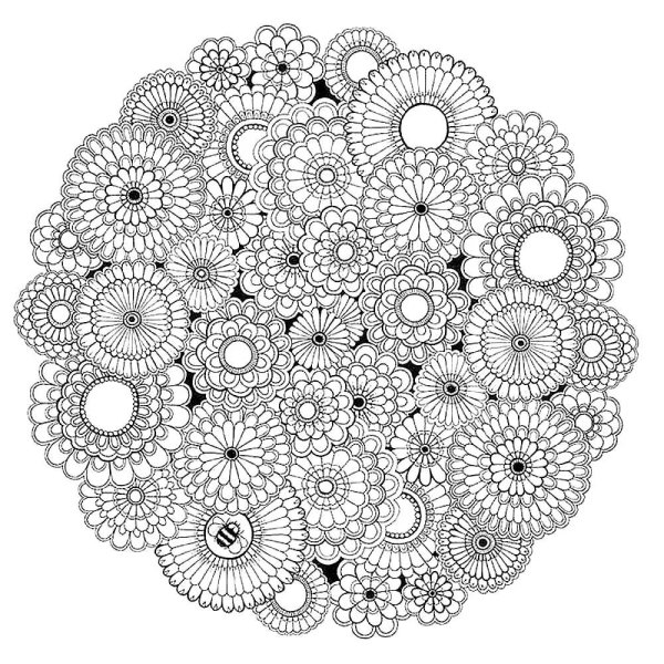 Раскраска анти стресссссс