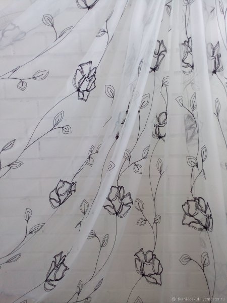 Вуаль для штор d04silk с УТ