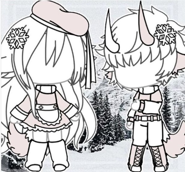 Костюмы для ОС В гача лайф