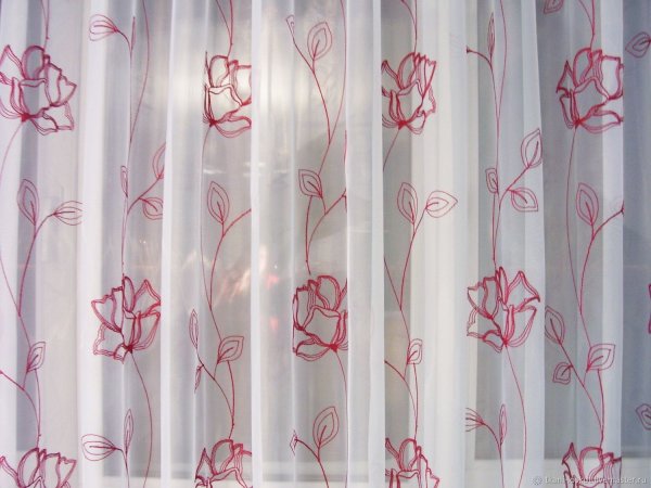 Тюль занавеска Mesh embroiddery Curtain 140*260 модель gzg134-3 Royal Union