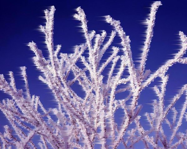 Иней десублимация