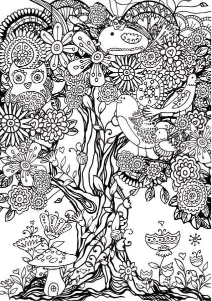 Раскраски для взрослых