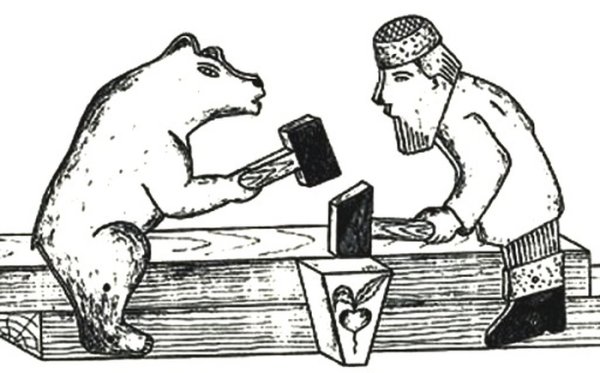 Богородская игрушка кузнецы