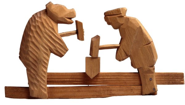 Игрушки «кузнецы» Богородские кузнецы»