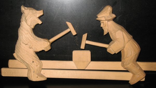 Богородская резьба (Богородская игрушка)