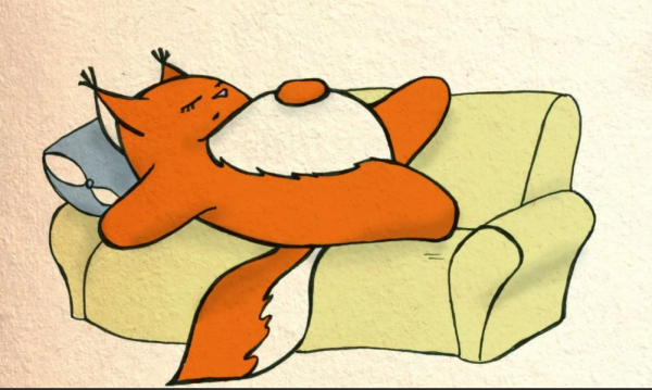 Рисунок на тему лень