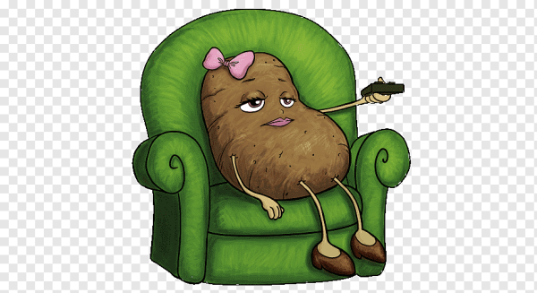 Мультяшный лентяй