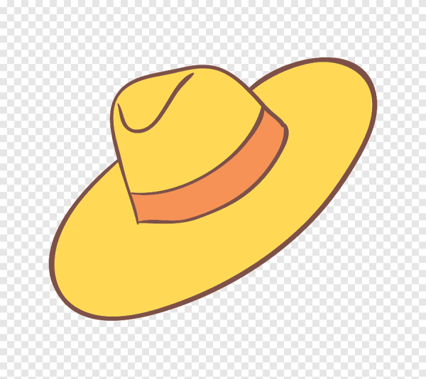 Шляпка нарисованная