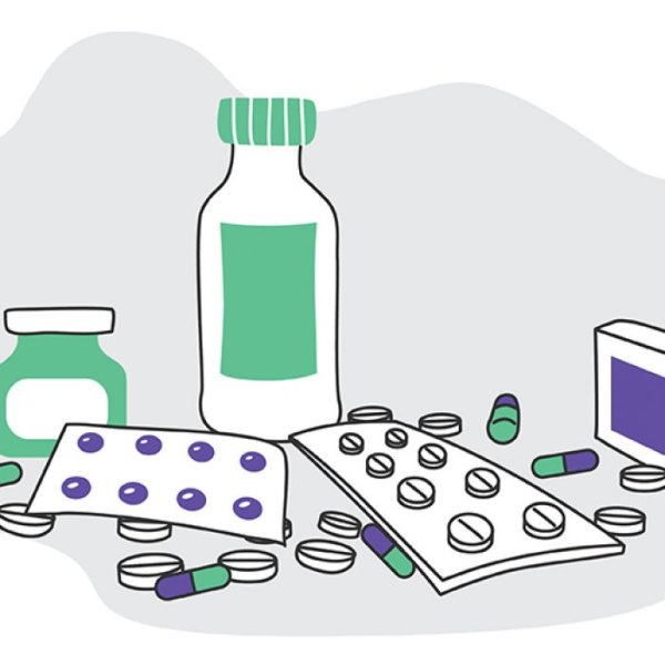 Лекарства иллюстрация