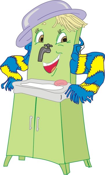 Раскраска Мойдодыр Чуковский