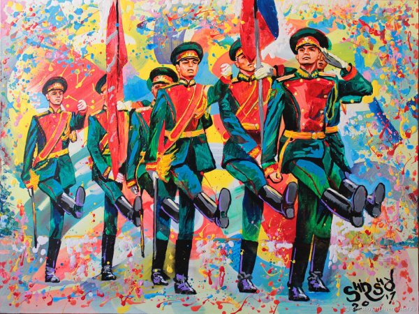 День Победы живопись