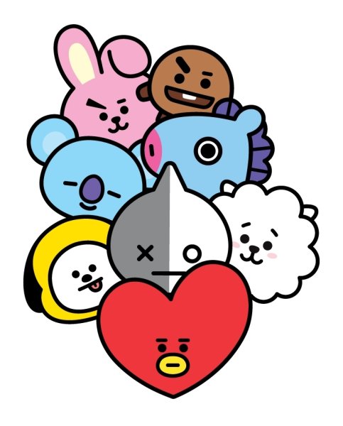 Персонажи БТС bt21