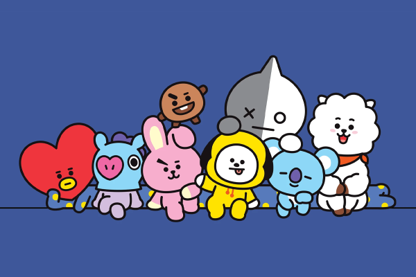 Персонажи БТС bt21 тата