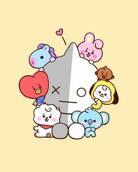 Персонажи БТС bt21