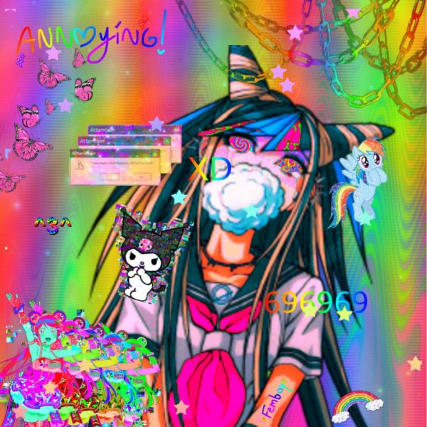 Ибуки Миода глитч