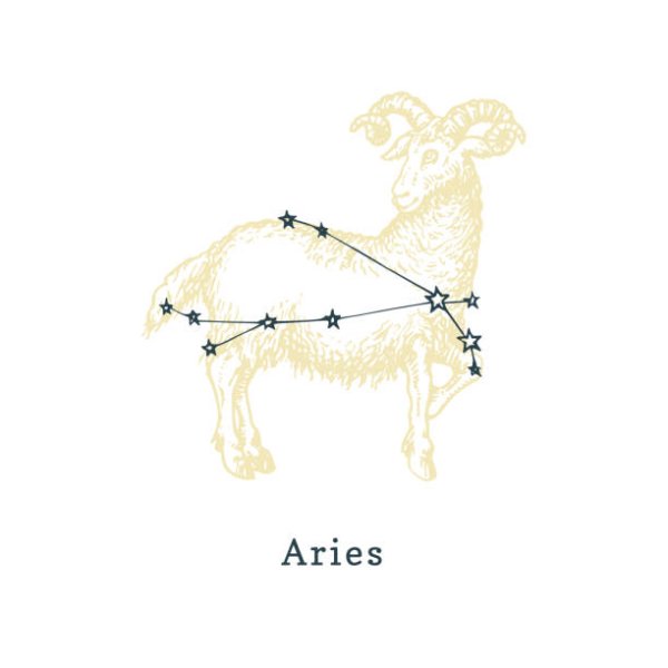 Созвездия зодиака Овен