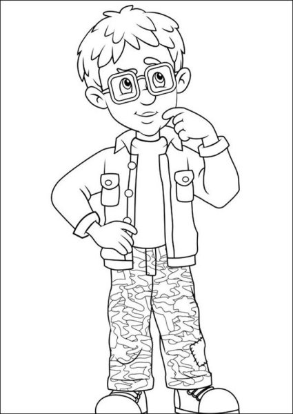 Раскраска для мальчиков