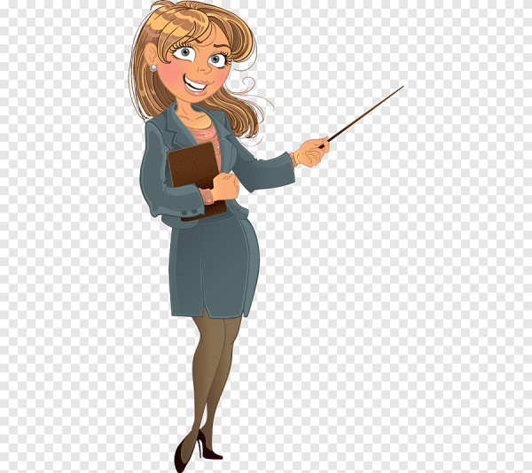 Учитель с указкой