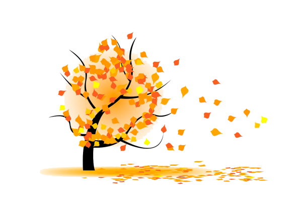 Осень раскраска для детей