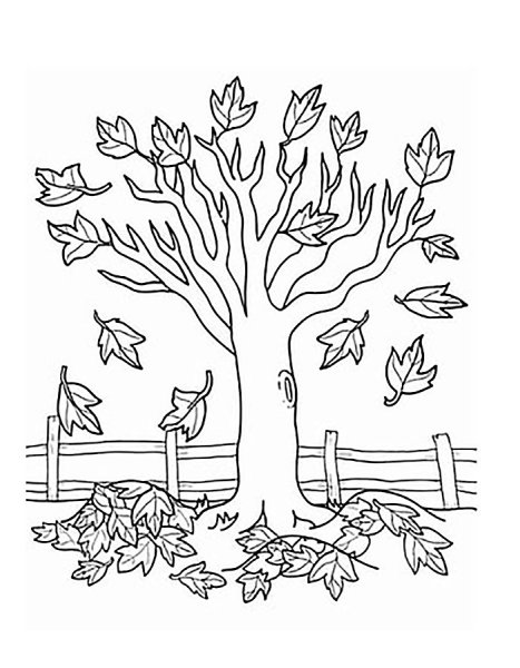 Листопад для дошкольников