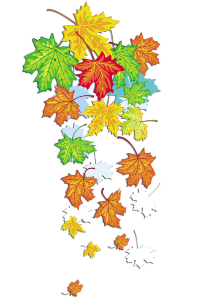 Картина листопад для детей