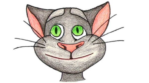 Рисунки для срисовки Тома