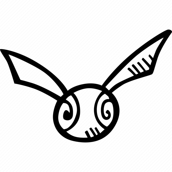 Гарри Поттер снитч вектор