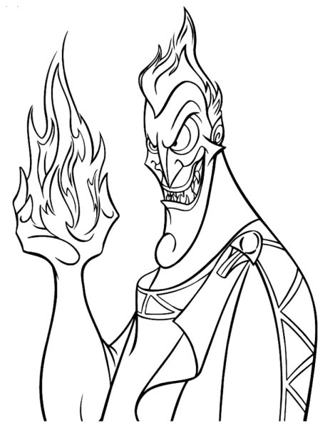 Аид Бог древней Греции рисунок