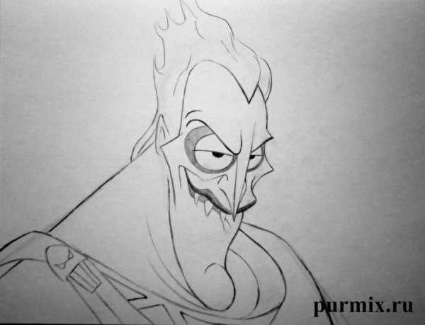 Раскраска Геркулес аид